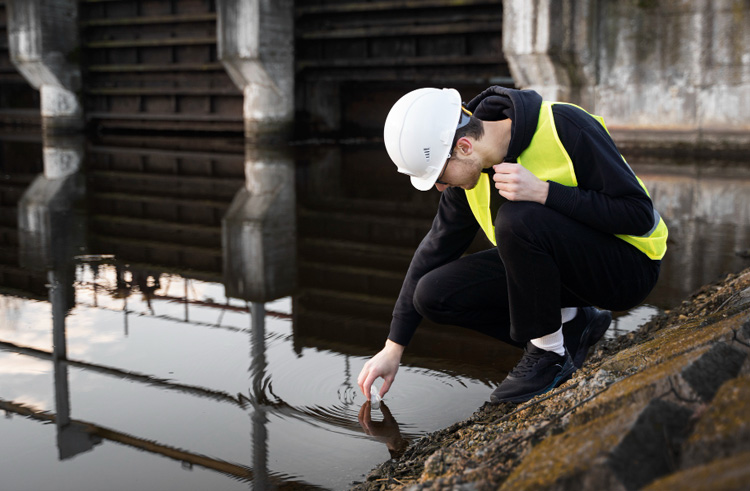 purifying water