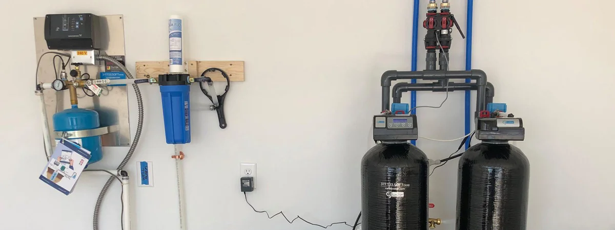 Types of well water filtration systems